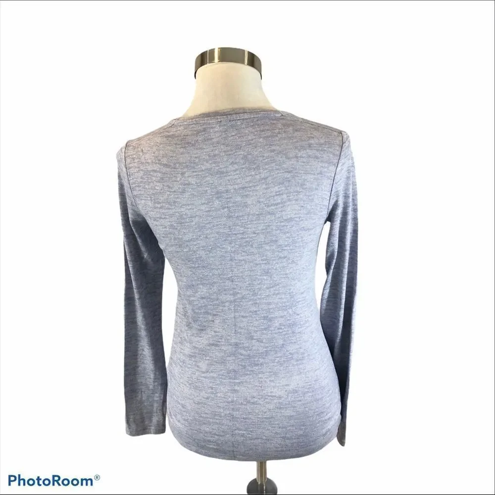 Ladies Banana Republic Marled Long Sleeved Shirt‎
